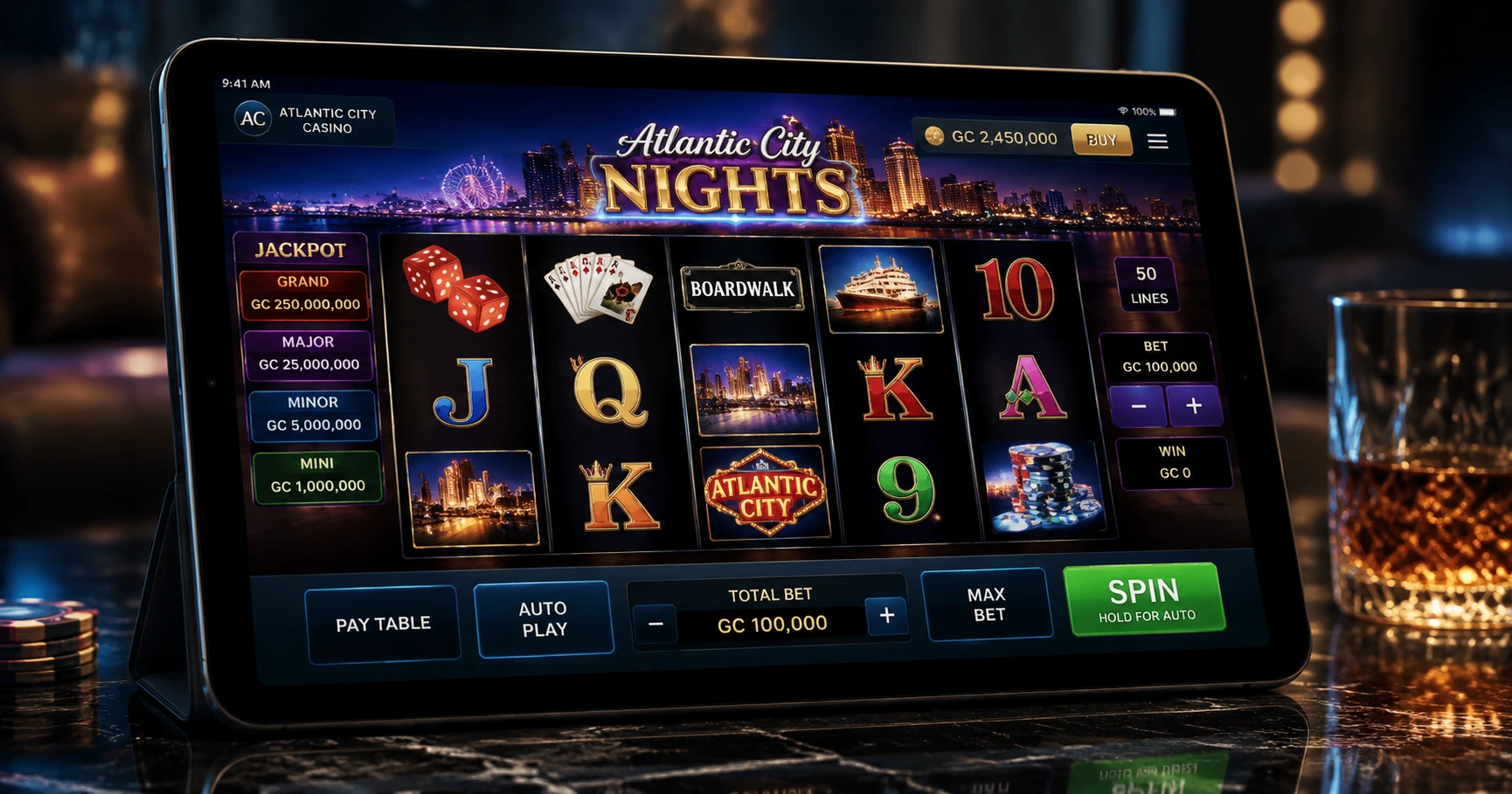 Giới Thiệu Về Atlantic City Slots Online