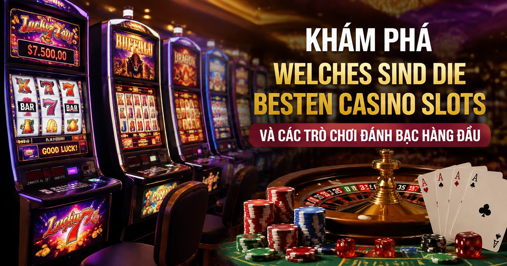 Khám Phá welches sind die besten casino slots và Các Trò Chơi Đánh Bạc Hàng Đầu