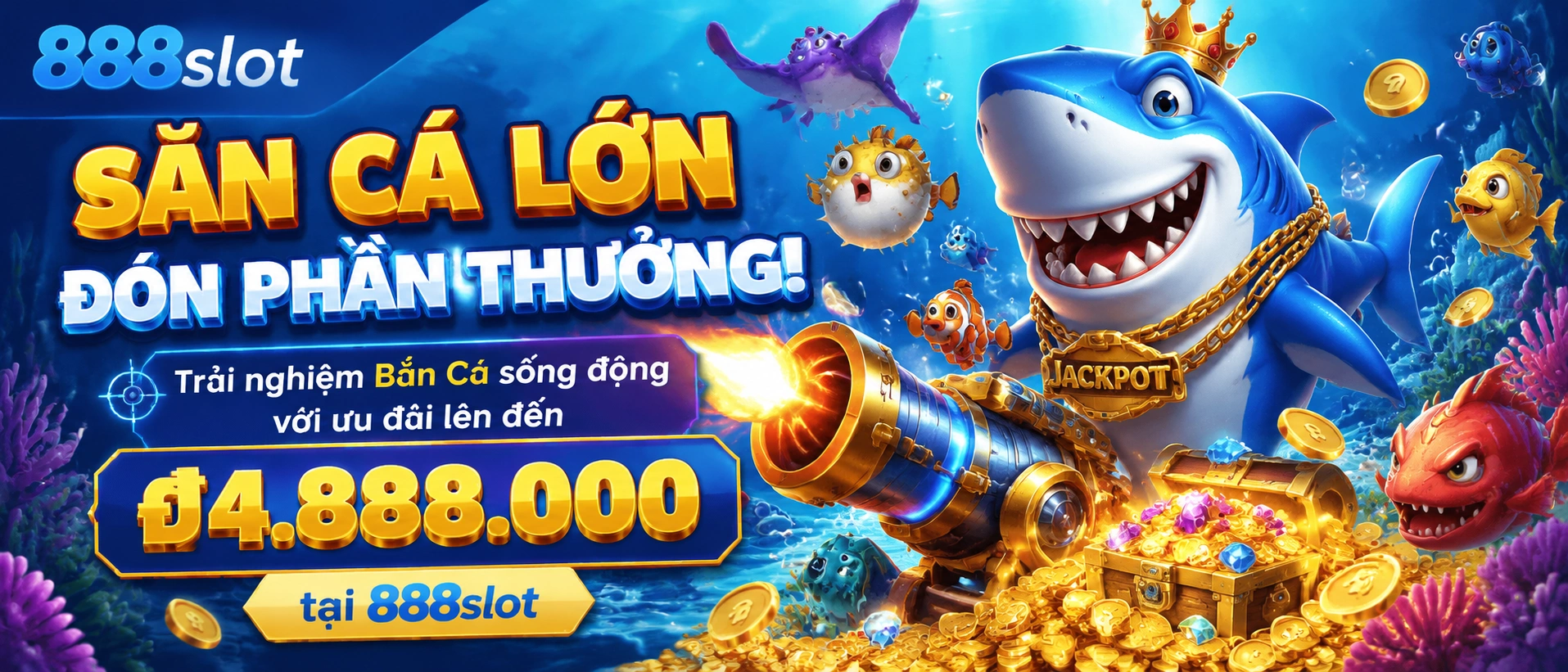 Bắn Cá | Game mobile tải nhẹ, vào bàn nhanh tại 888slot