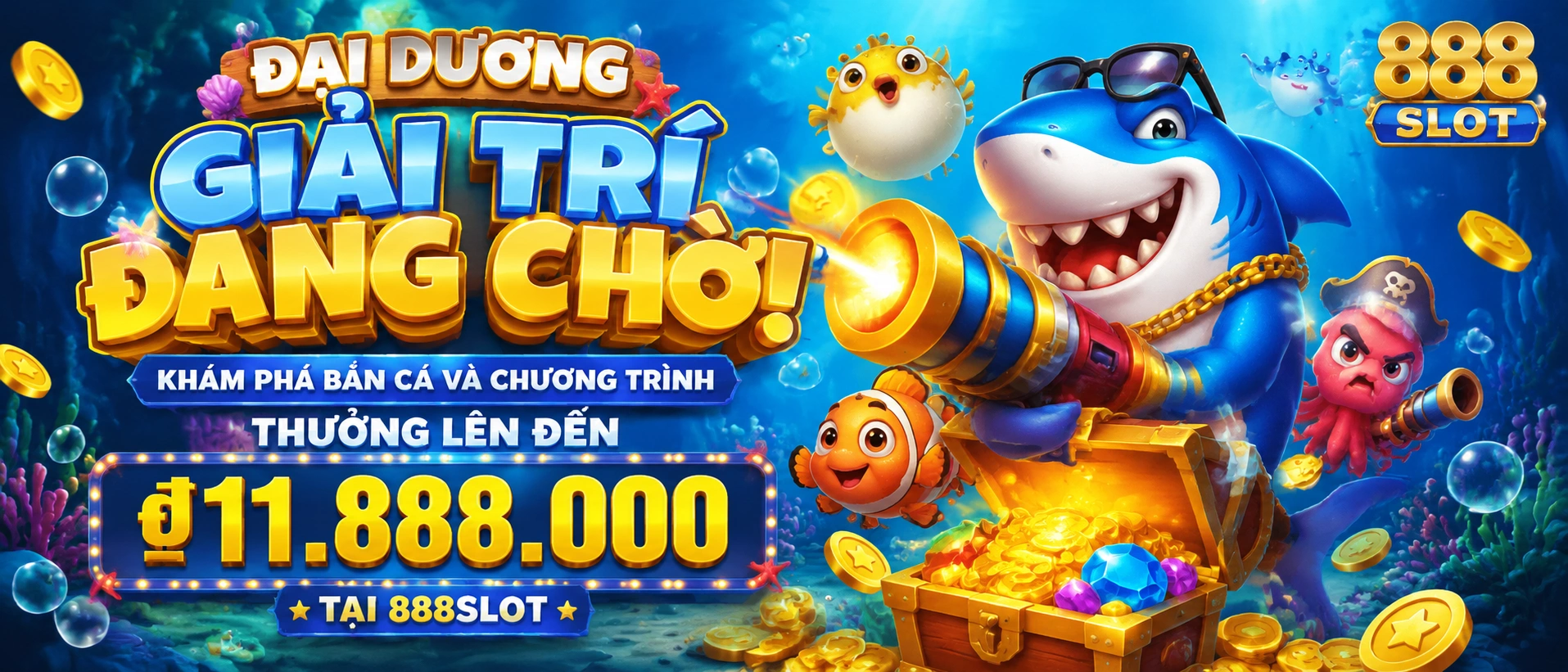 Bắn Cá | Game mobile tải nhẹ, vào bàn nhanh tại 888slot