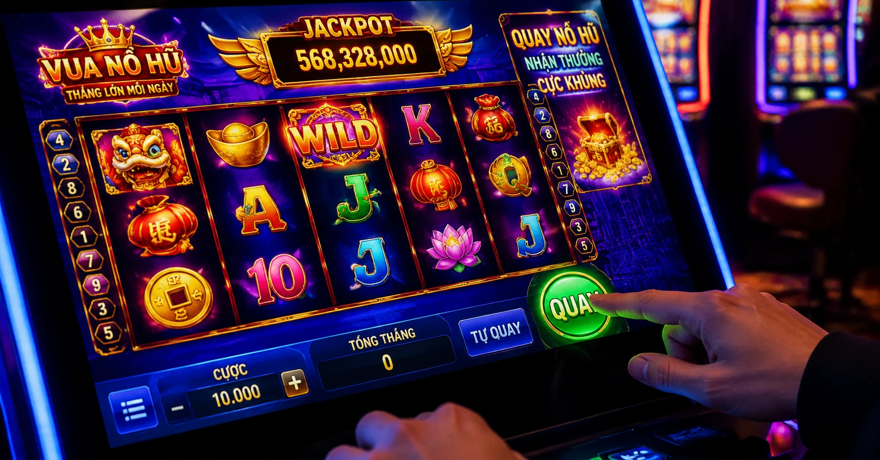 Khám Phá Casino 7 Slots – Trải Nghiệm Đỉnh Cao Của Máy Đánh Bạc Trực Tuyến